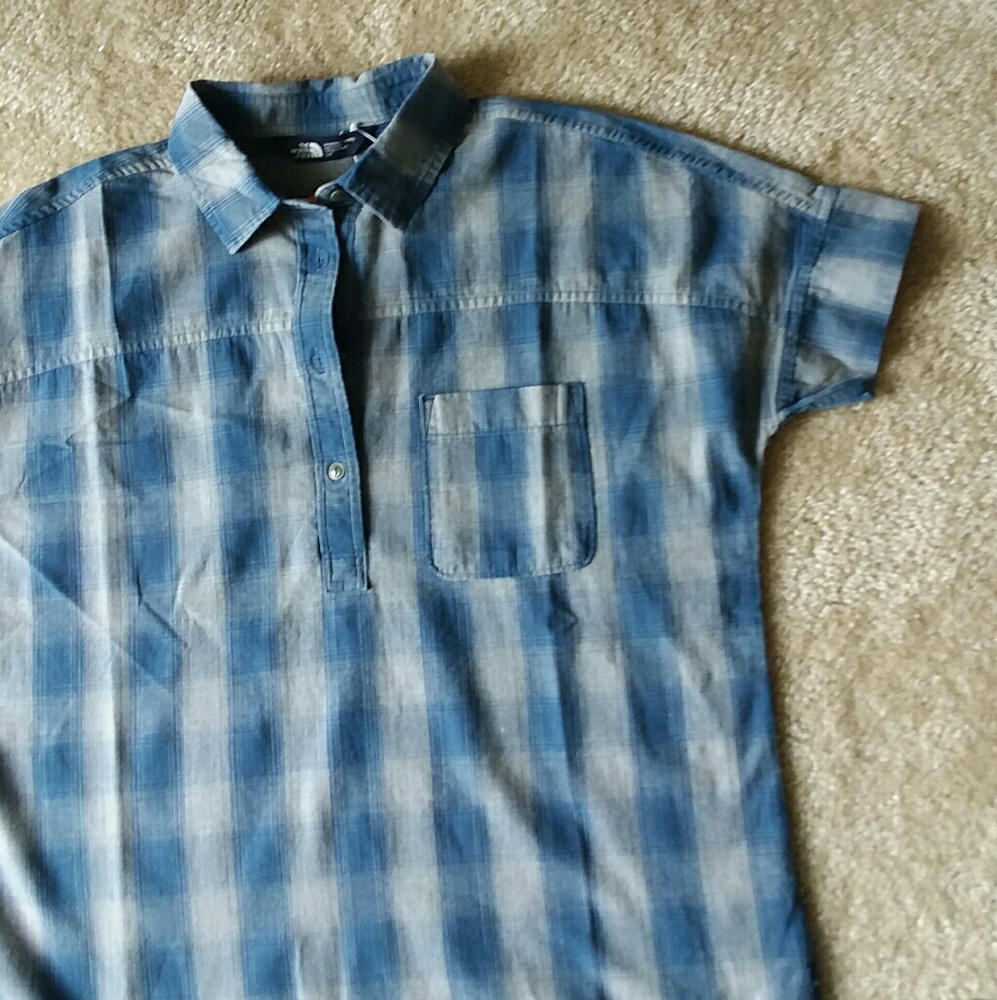 NWT The North Face Tanami Flannel Top - Picture 8 of 8